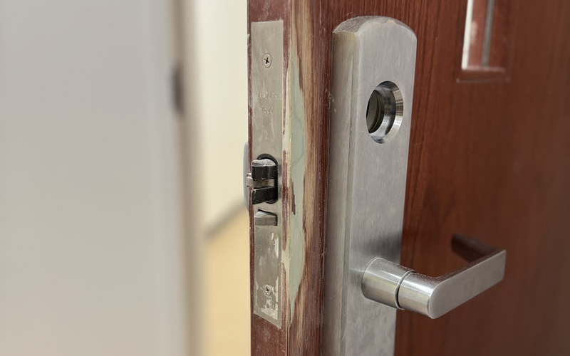 Door Scratch Repair Example 1